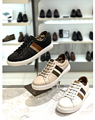 [닥스구두] 남성 원포인트라인 패션 밴드끈 스니커즈 dox505