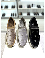 [닥스구두] 여성 초경량 닥스핫피스장식 벨벳슬립온  dif507