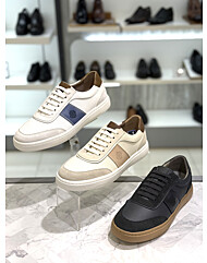 [닥스구두] 남성 원포인트라인 패션 밴드끈 스니커즈  dox601