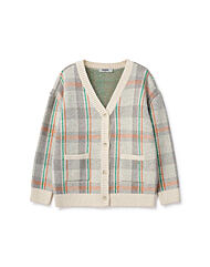 P2341G016(여아루즈핏 빅체크가디건)