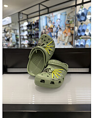 크록스 클래식 번지코드 클로그 210393-3WP 모스 카키