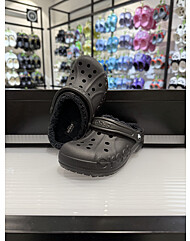 크록스 바야 라인드 클로그 205969-060 블랙