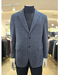 인디안 울100 등판누빔 체크 콤비자켓MAC-FF3W-9446