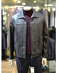 인디안 남성 카라넥 양가죽 자켓 MIVJN3F8261 06