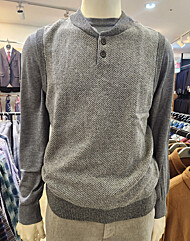 인디안 울혼방 솔리드 베스트 니트조끼 MIUBV3W9161