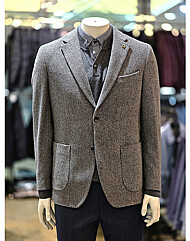 인디안 브루노 파피 헤링본 울 자켓 MANFF3W9241 25