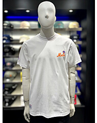 뉴에라 MLB 홈 치어링 뉴욕 메츠 도넛 티셔츠 화이트 13697654