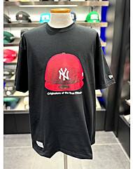 뉴에라 MLB 뉴욕 양키스 59FIFTY 티셔츠 블랙 14413066