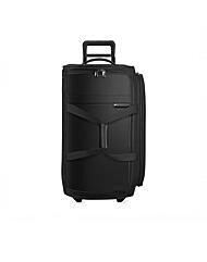 [브릭스&라일리 LUGGAGE] 베이스라인 2휠 블랙 더플백 명품캐리어(M) UWD127-4 BLACK