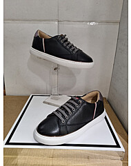 여성 발편한 경량 밴딩끈 스니커즈 굽3센치 YABFHZ585