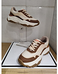 여성 발편한 키높이 스니커즈 굽5센치 YABFHZ599