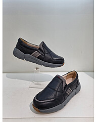 여성 쿠션좋고 발편한 경량 슬립온 굽3센치