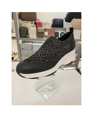 여성 큐빅 장식 슬립온 6CM(EQESHL608BK)