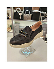여성 경량 펀칭 슬립온 4CM(EQEMST692BK)