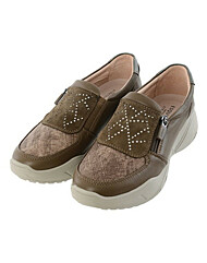 [에스콰이아] 여성 사이드 지퍼 슬립온 4CM(EQEFHL616BR)