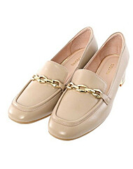 [에스콰이아] 여성 체인 로퍼 4CM(EQDSHP524BE)