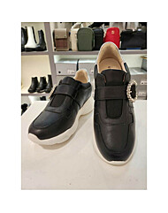 [에스콰이아] 여성 버클장식 스니커즈 4.5CM(EQCFHZ757BK)