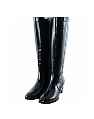 [에스콰이아] 여성 링클 광택 롱부츠 5.5CM(EQEWBG919BK)