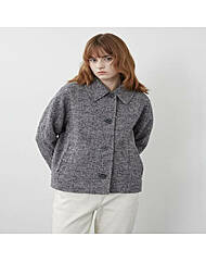 헤링본스탠카라자켓VOCFU3W9311