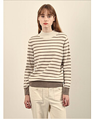 [올리비아로렌]캐시미어 반넥풀오버VOBBL4W9311