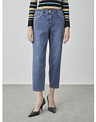 [올리비아로렌]자바라포인트 베기데님VVCMP5S1361