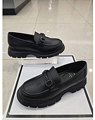 여성 소가죽 청키로퍼LCWD46U613