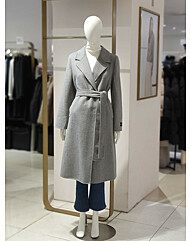 (미센스) 울 벨티드 핸드메이드 코트 182AMB4YHMS182A