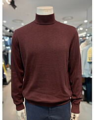 주)세정  트레몰로   워셔블 하프터틀넥  버건디  TRNBH4Z9131