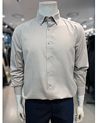 주)세정  트레몰로   구김제로 기모가공  간절기  캐주얼 셔츠  베이지  TRNNL3Z8351