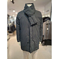 주)세정  트레몰로   심플 머플러 구스다운코트  롱점퍼  네이비그레이 TRNEB4WA111