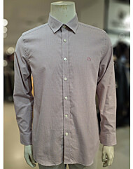 (주)세정 트레몰로 24FW 면100 캐주얼남방 핑크잔체크 TRHNL4Z8451