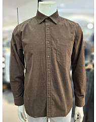 (주)세정 트레몰로 25FW 워싱 코듀로이 캐주얼남방 브라운 TRHNL5W9121