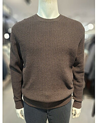 (주)세정 트레몰로 캐시미어혼방 라운드니트 브라운 TRHBR4F8521