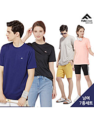 폴스크릭 2020 남여 써머 쿨맥스 반팔티셔츠 7종 SET