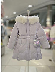 [로엠걸즈] 허리벨트 롱 코트 다운 RGJD25T2C.