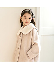 [로엠걸즈] 단정 퍼에리 코트 RGJC261Y2