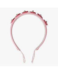 [로엠걸즈] 스팽글 비즈 플라워 헤어밴드 RGHK25W5P