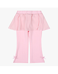 [로엠걸즈] 랩 스커트 융기모 부츠컷 레깅스 RGTM25T3P