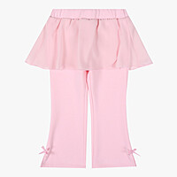 [로엠걸즈] 랩 스커트 융기모 부츠컷 레깅스 RGTM25T3P