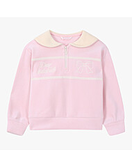 [로엠걸즈] 벨로아 코듀로이 배색 반집업 RGMA25T8C