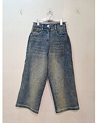 개미 허리핏 와이드기모 데님TGTJ25T03