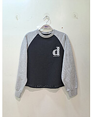 레글런 밑단 라운드 스웨트TGMA26102