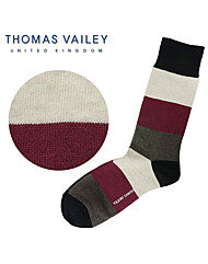 [THOMAS VAILEY] 토마스베일리 신사양말 - 링글 와인