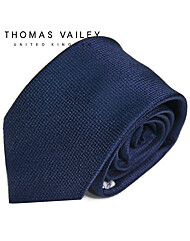 [THOMAS VAILEY] 토마스베일리 패션넥타이-그라운드 네이비 7.5cm