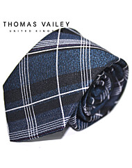 [THOMAS VAILEY] 토마스베일리 실크넥타이-베른 네이비 7.5cm