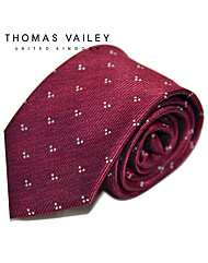 [THOMAS VAILEY] 토마스베일리 패션넥타이-베리 와인 7.5cm