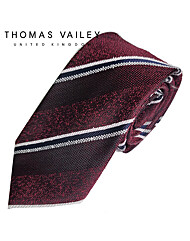 [THOMAS VAILEY] 토마스베일리 패션넥타이-클래지 와인 8cm