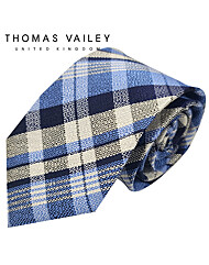 [THOMAS VAILEY] 토마스베일리 실크넥타이-소라 블루 8cm