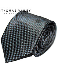 [THOMAS VAILEY] 토마스베일리 패션넥타이-티스팟 그레이 8cm