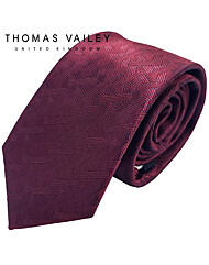 [THOMAS VAILEY] 토마스베일리 패션넥타이-이집션 와인 7cm